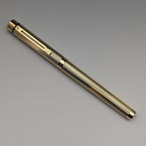 US Vintage Sheaffer Targa Fountain Pen Gold Plated Case